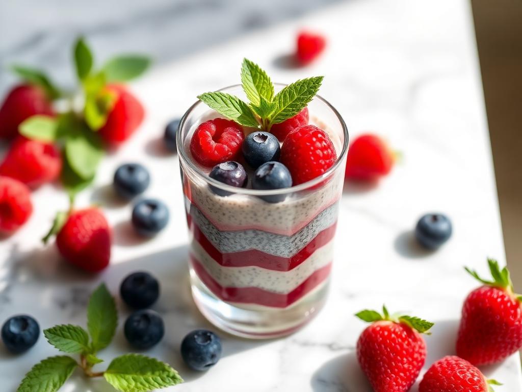 Berry Chia Pudding