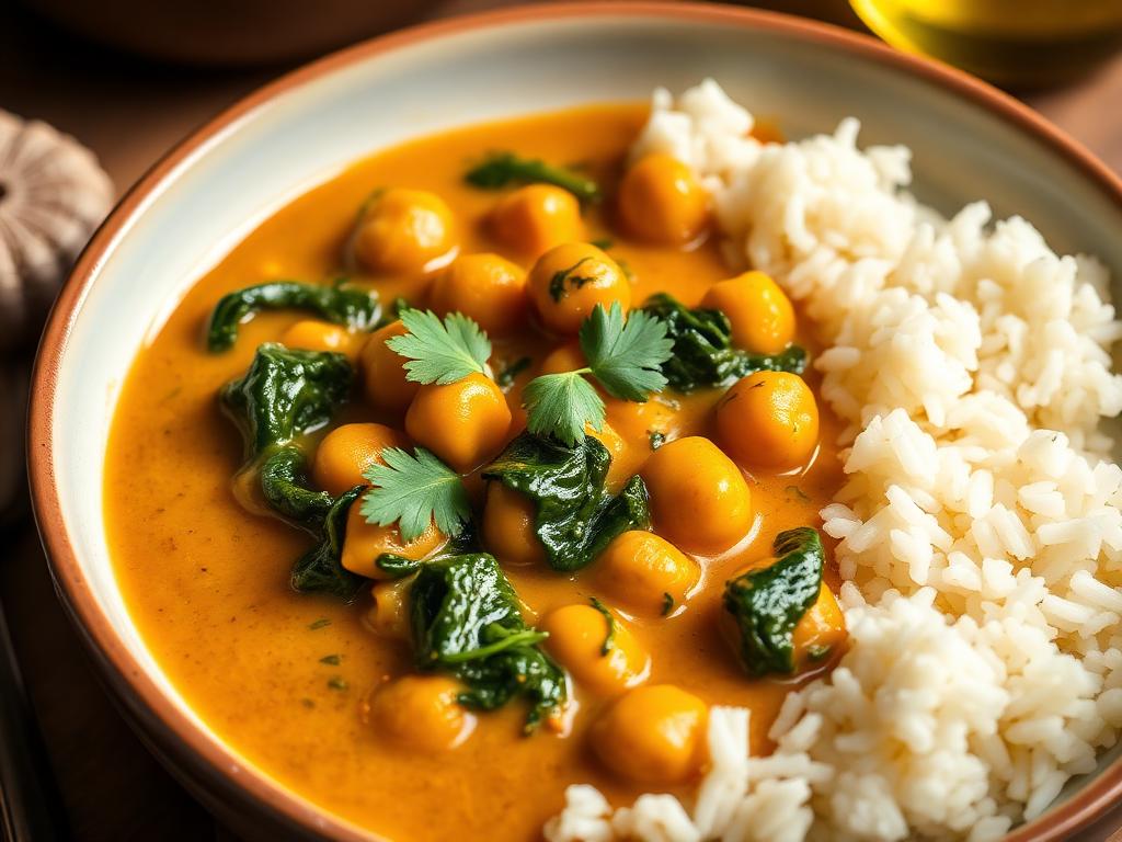 Coconut Chickpea Curry
