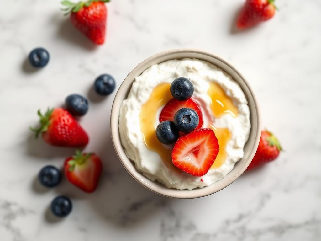 Cottage Cheese Berry Cup