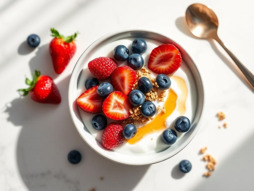 Greek Yogurt Berry Power Bowl