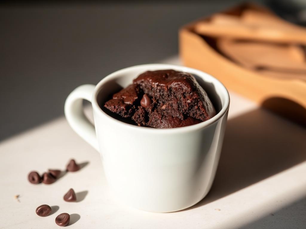 Single-Serve Protein Brownie Mug